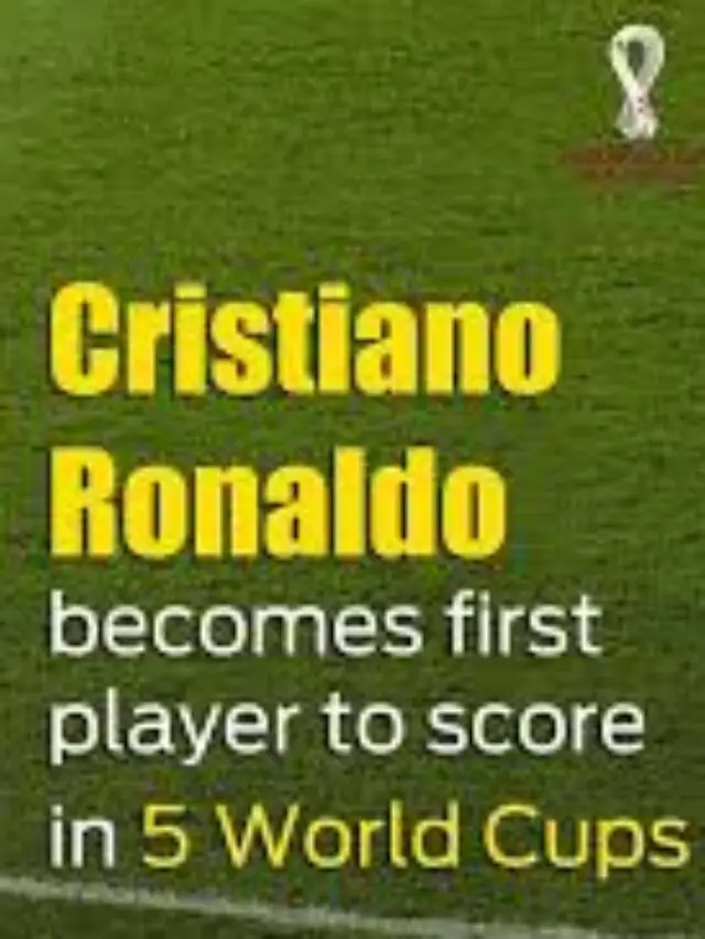 Portugal captain, Cristiano Ronaldo has now become the first player to score in five different editions of the world cup. Following his goal against Ghana on Thursday, Ronaldo has surpassed Lionel Messi to become the highest goal-scorer in the history of the FIFA World Cups.