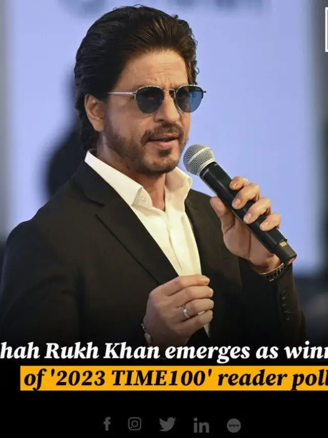 Shah Rukh Khan beats these famous personalities to win 2023 TIME100 Reader Poll