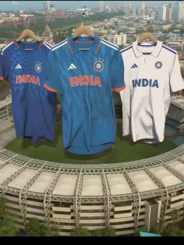 Adidas unveils team India’s new cricket jersey