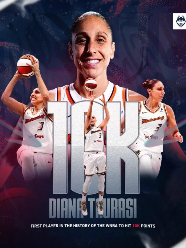 Diana Taurasi is first WNBA player to reach 10,000 points