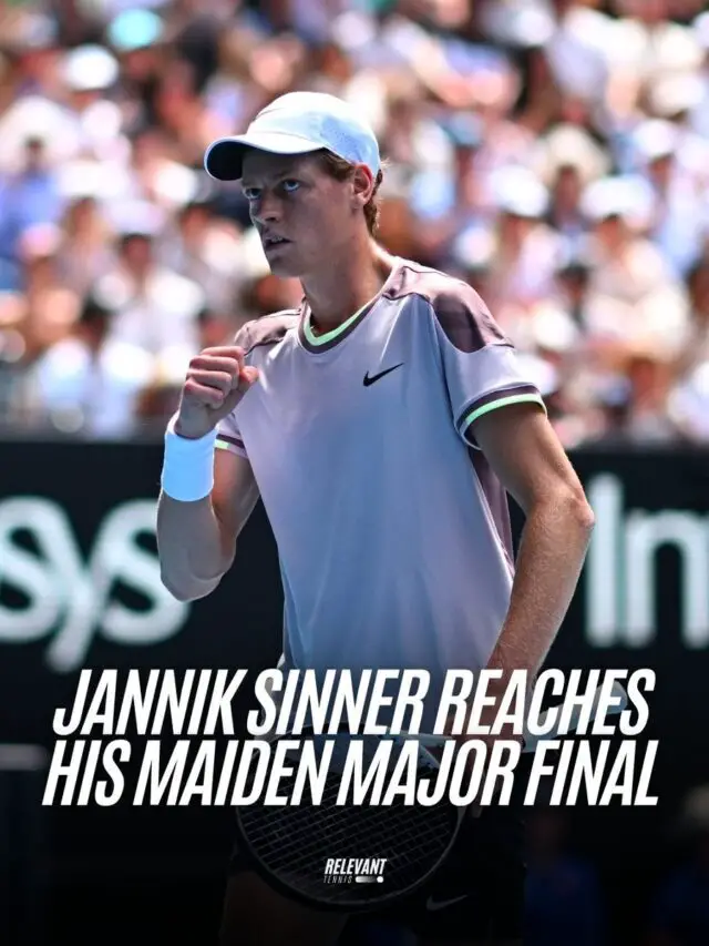 Jannik Sinner DEFEATS Novak Djokovic and reaches his MAIDEN Slam final at the Australian Open 2024