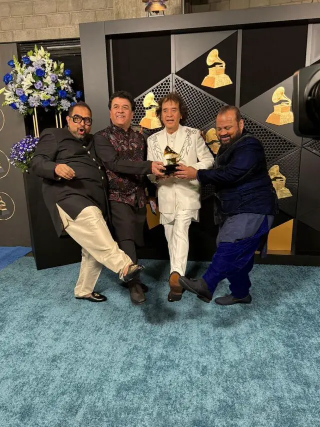 India shines at Grammys, Shankar Mahadevan, Zakir Hussain win Best Global Music Album award