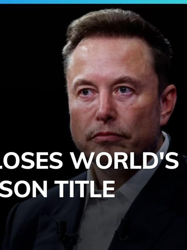 Elon Musk Loses World’s Richest Person Title to Jeff Bezos