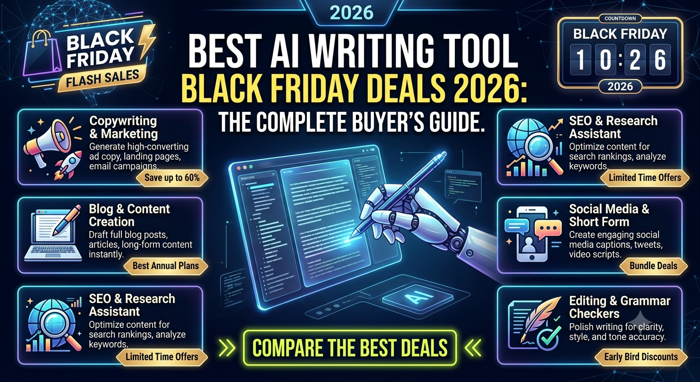 Best AI Writing Tool Black Friday Deals 2026: The Complete Buyer's Guide