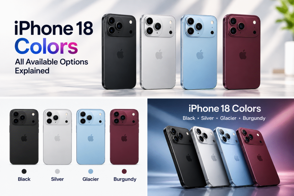 iPhone 18 Colors: All Available Options Explained
