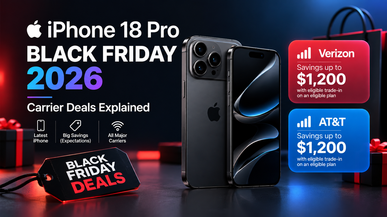 iPhone 18 Pro Black Friday Deals 2026: What to Expect From Every Carrier