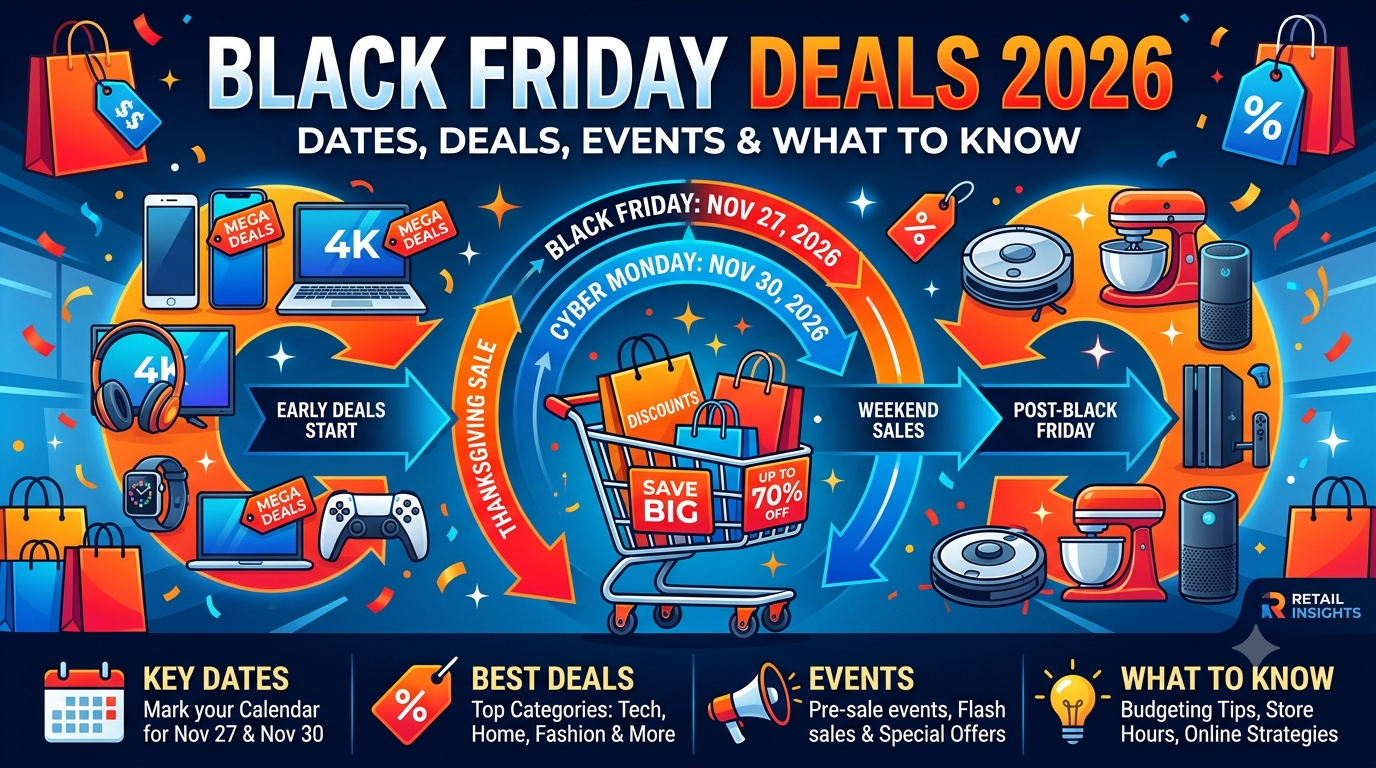 Black Friday 2026: Dates, Deals & Complete Shopping Guide