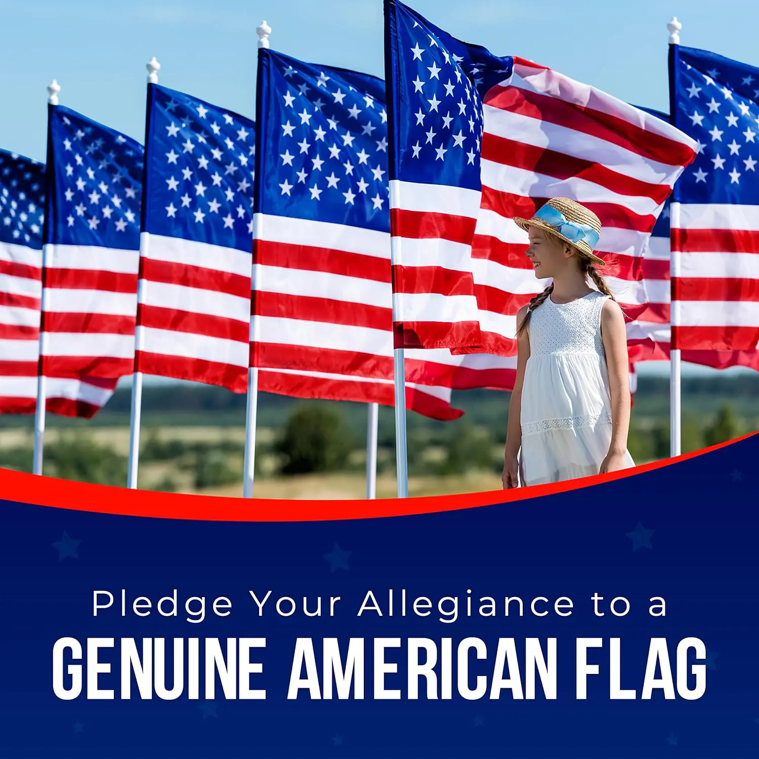American Flag | American Flags for Outside 4X6 |100% Made in USA Flags - US Flag 4X6 American Flag Heavy Duty Outdoor with Embroidered Stars and Sewn Stripes | Flag for Outside